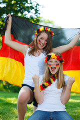 german soccer fans outdoor