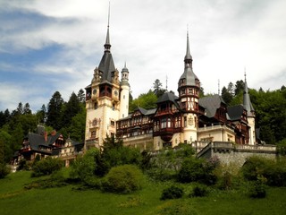 Fototapeta na wymiar Beautiful Castle in Romania