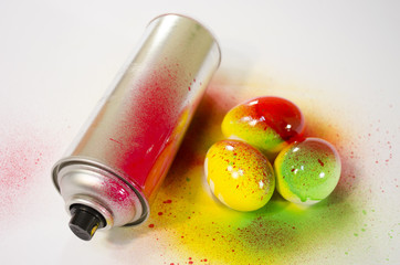 easter egg paint aerosol