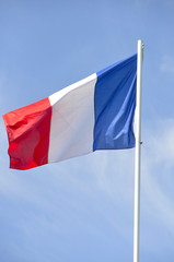 Fototapeta na wymiar Flaga francuski