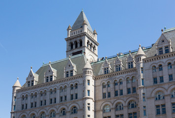 Fototapeta premium Tower of Old Post Office building Washington