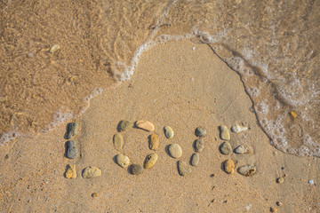 sand prepared to the love word