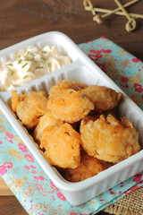 Battered fish. Cazón en adobo