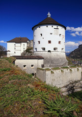 Fortress castle in Kufstein, Austria