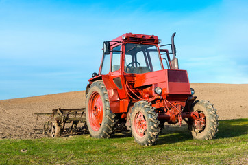 Agricultural work after processing