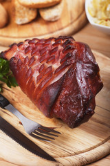Roasted pork knuckle