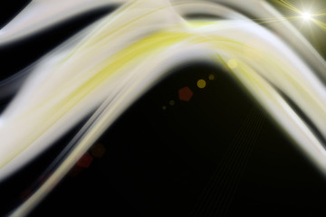 futuristic wave background design with lights