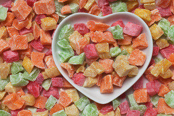 Dried tropical fruit