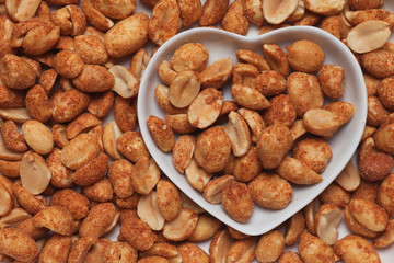 Oven roasted peanuts