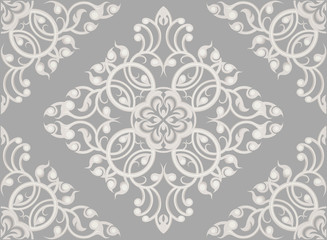 Wallpaper art pattern on a gray background