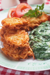 Latke, potato pancake