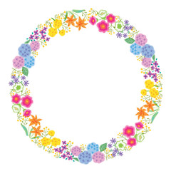 花　枠　フラワー　フレーム