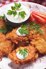 Latke, potato pancake