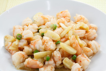 Shrimp fried