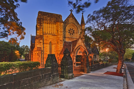 Sydney North Church Sunset