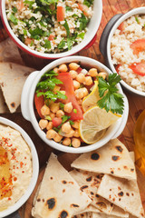 Chickpea salad