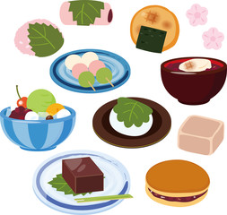 和菓子と和風のおやつ