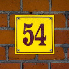 Number 54