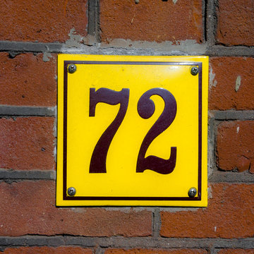 Number 72