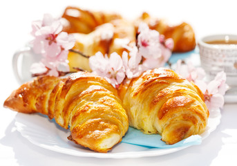 Croissants for breakfast