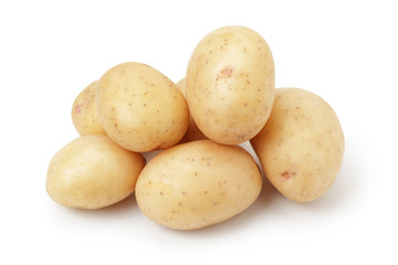 heap of baby potatoes