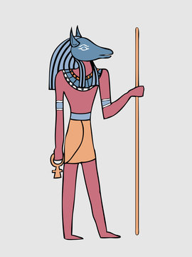 Egypt god Anubis
