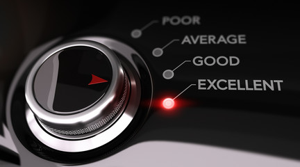 Customer Service Satisfaction Concept