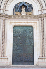 orvieto cathedral doorway