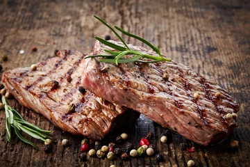 Photo sur Plexiglas Steakhouse grilled beef steak