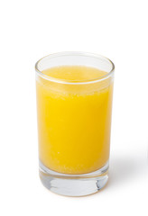 Glass of orange juice
