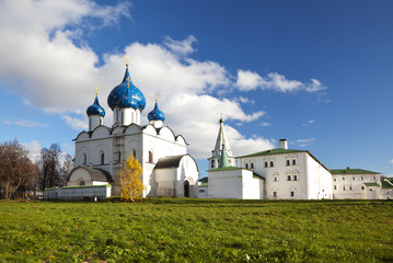 The Cathedral of the Suzdal Kremlin. Russia