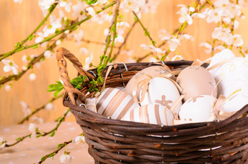 Easter decorative eggs