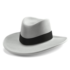 realistic 3d render of hat
