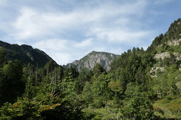 Pic du roc blanc,Pyrénées ariégeoises