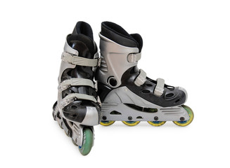 Inline skate isolated on white