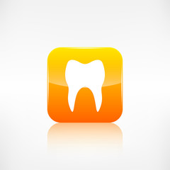Tooth web icon