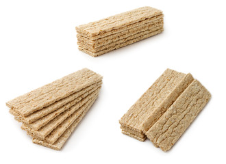 Dietary wheat-oat crispbread