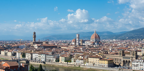 Fototapeta na wymiar Florenz Toskana Italien - Panorama