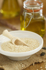 Sesame seeds and oil
