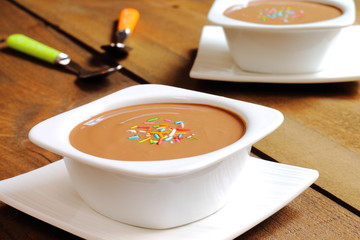 Chocolate pudding