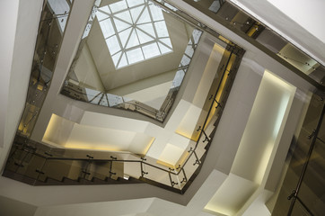 Fototapeta premium Spiral stairs