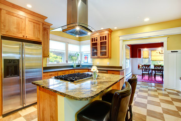 KItchen room interior.