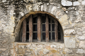 Fototapeta na wymiar Fortified Window
