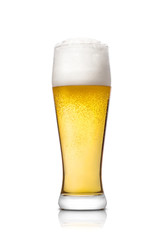 Glass of beer. 