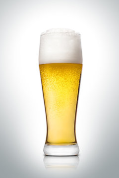 Glass of beer. 
