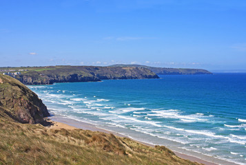 Perranporth beach, Cornwall