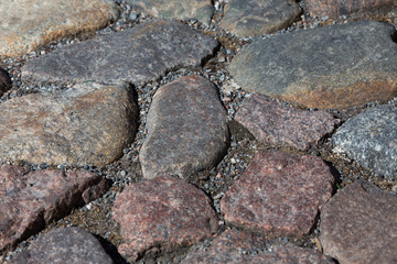 Stone road texture