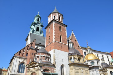 Fototapeta premium Château royal du Wawel,Cracovie