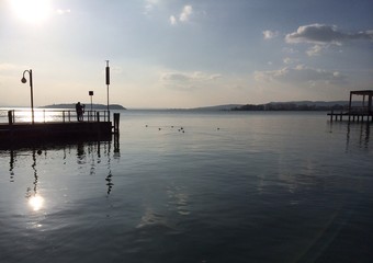 Obraz premium lago e pace