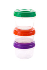 Set of food containers